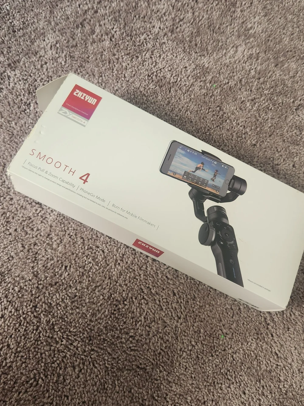 Zhiyun Smooth 4 3-Axis Smartphone Gimbal Stabilizer - Excellent Condition